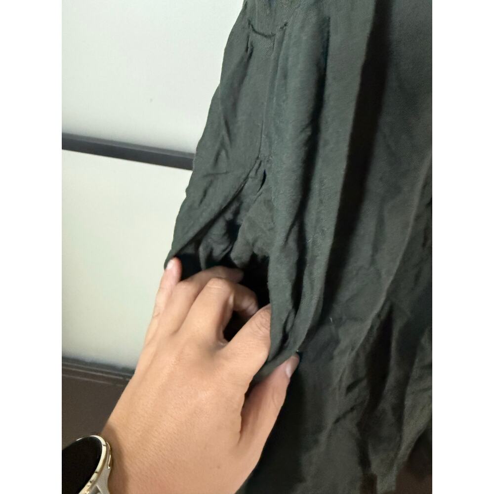 Natural Life Sara Embroidered Mini Dress-Charcoal Size Large - Picture 7 of 7